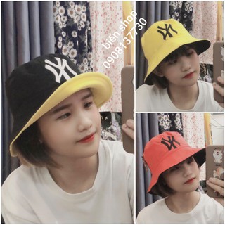 Nón vành nhỏ NY, hoa cúc, Smile