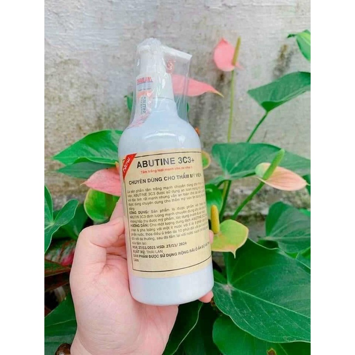 [Hình thật] Tắm Trắng ABUTINE 3c3 Trắng Da Toàn Thân 350ml có sẵn | BigBuy360 - bigbuy360.vn