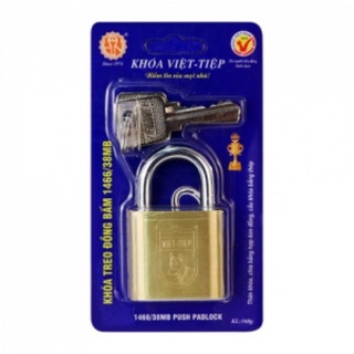 khóa đồng chìa việt tiệp cầu 8 - 1466/52M