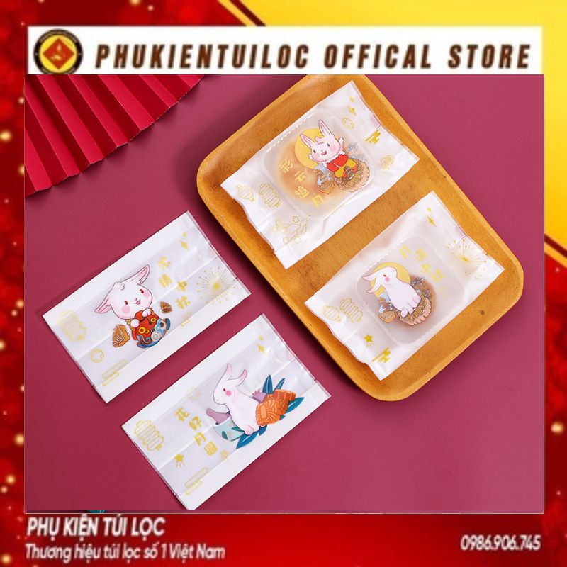 (Set 100) Túi bánh dứa bánh thuyền nhiều kích thước- Phukientuiloc.com
