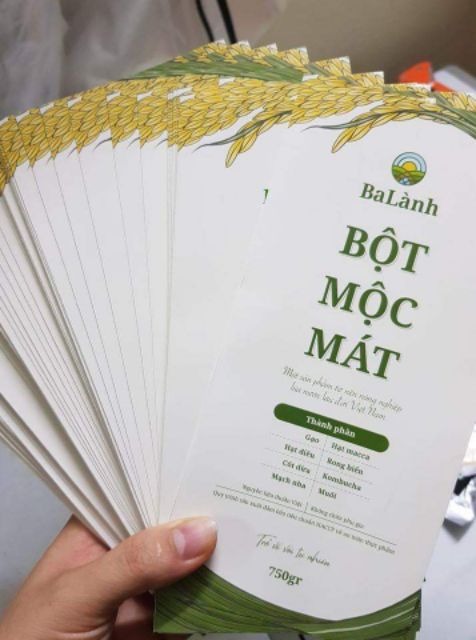 Bột MỘC MÁT - Ba Lành