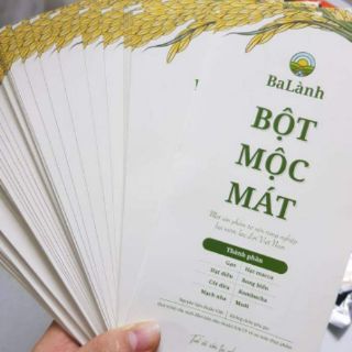 Bột MỘC MÁT - Ba Lành