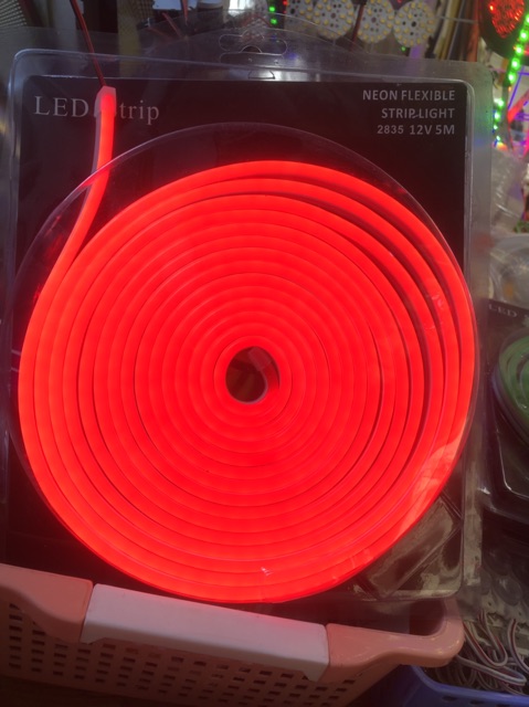 Led neon 5met điện 12v full màu