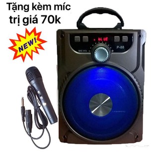 Loa Kéo Bluetooth P88 P89 KIOMIC Tặng Micro Hát Karaoke Cực Hay-Bảo hành 1 đổi 1(Có Hàng Nhiều) chuyê sỉ thumbnail