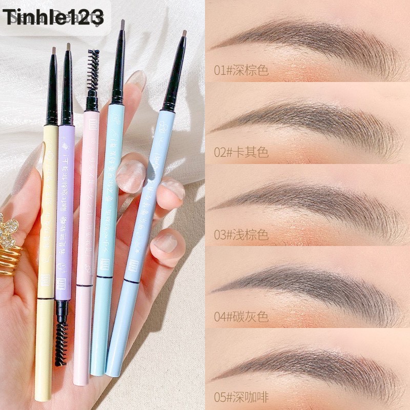 Bút Chì Kẻ Mày Xixi Eyebrow Pencil Kẹo Ngọt