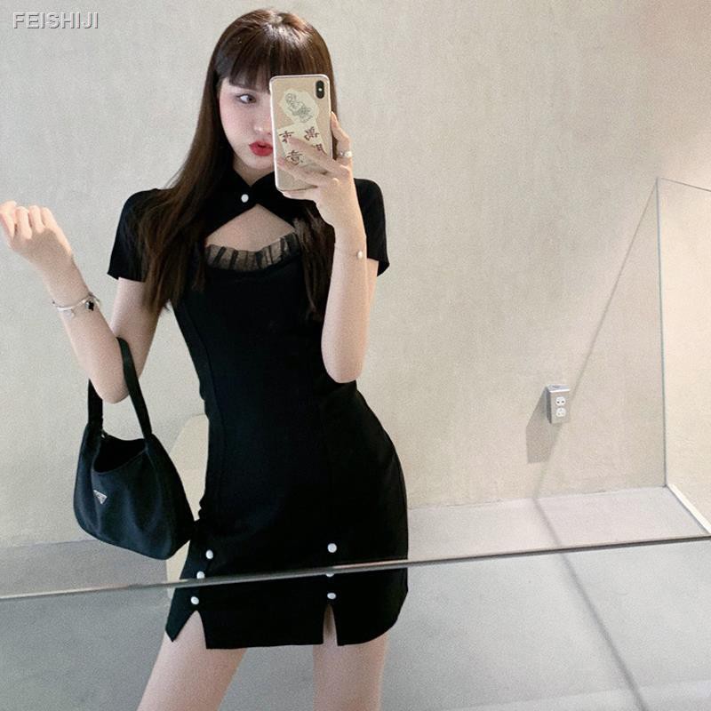 Đầm Sườn Xám Ngắn Tay Ôm Dáng Gợi Cảm Dành Cho Nữ 2020 | BigBuy360 - bigbuy360.vn