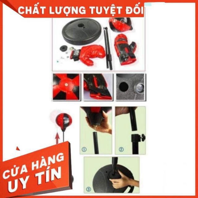 Bộ BOXING Đấm Bốc Size Trẻ Em Siêu Đẹp