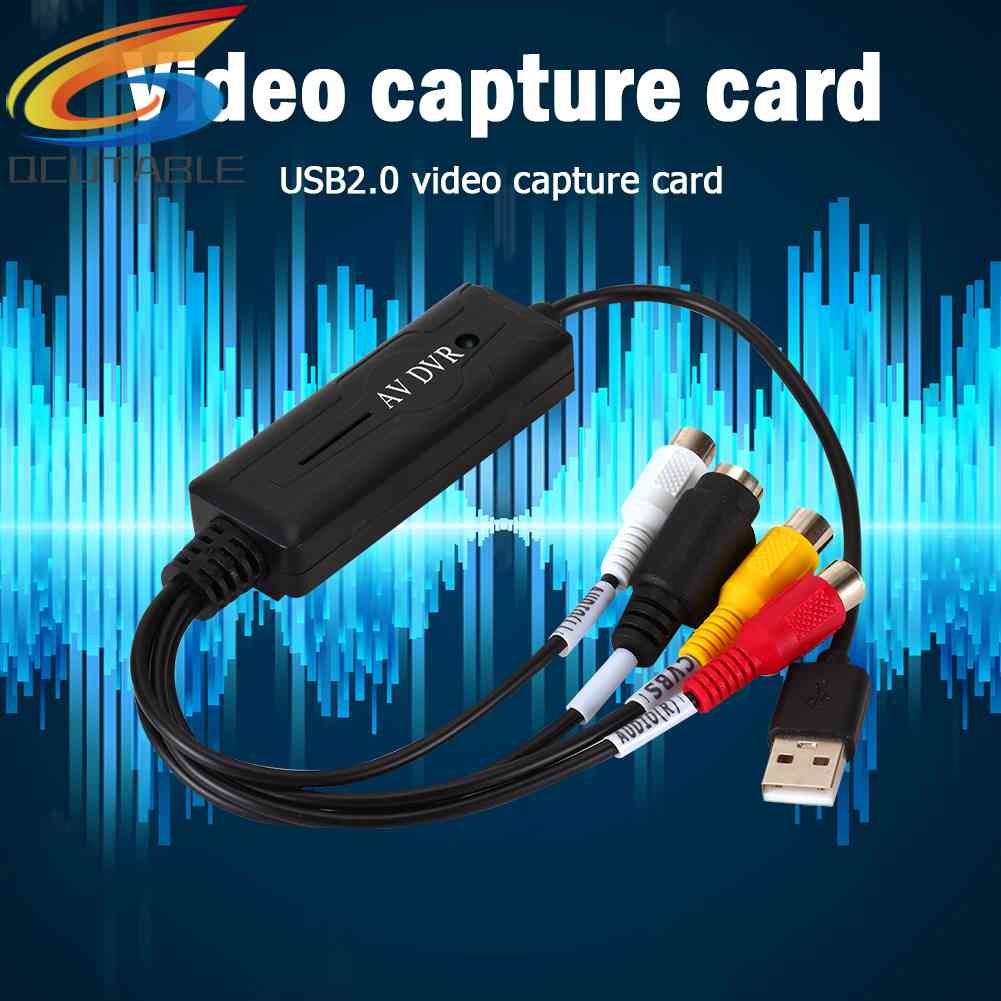 Bộ ChuyểN ĐổI USB 2.0 AV S RCA Cho DV / Hi8 / VHS TV DVD