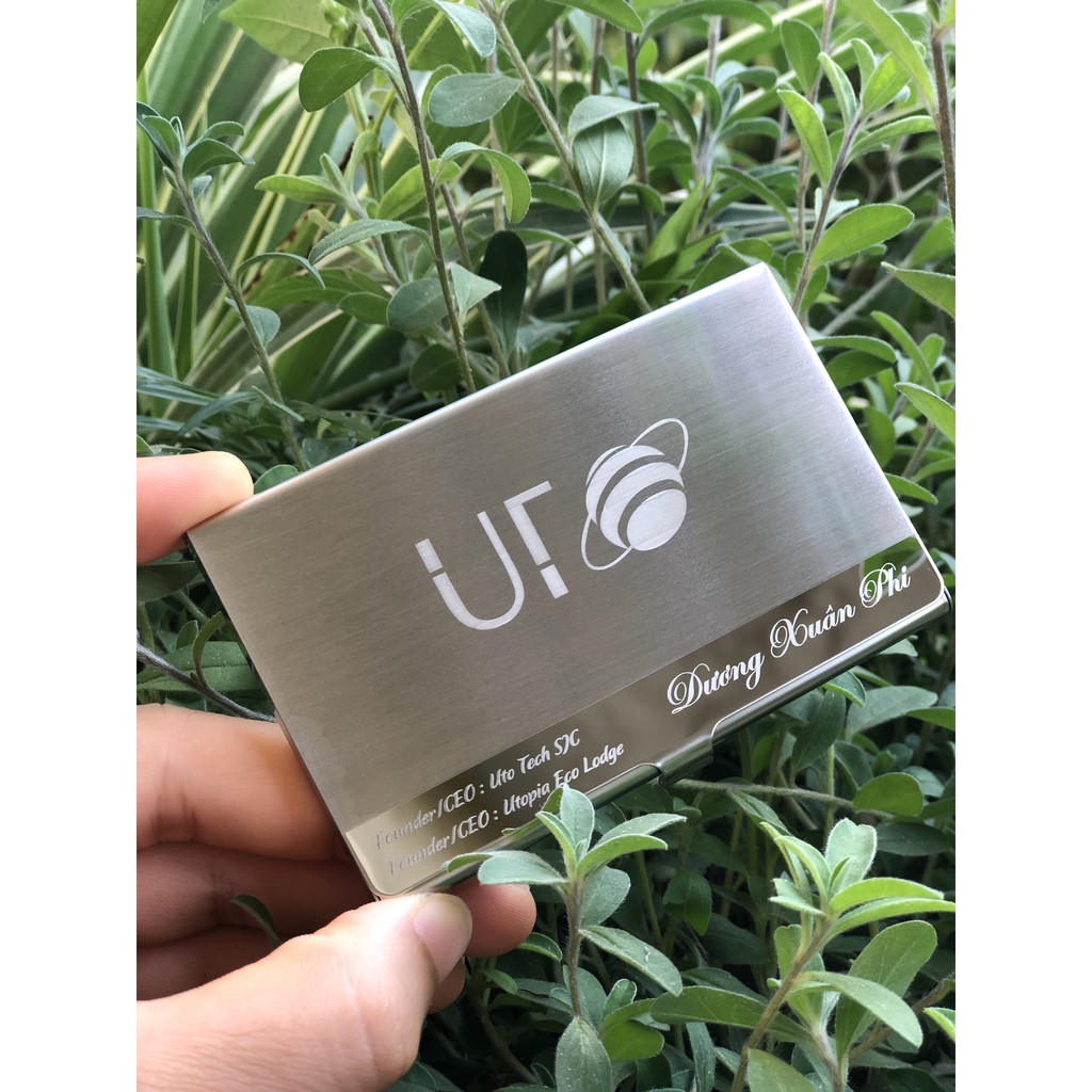 Hộp Đựng Namecard, Danh Thiếp Bằng Thép Không Rỉ HC10