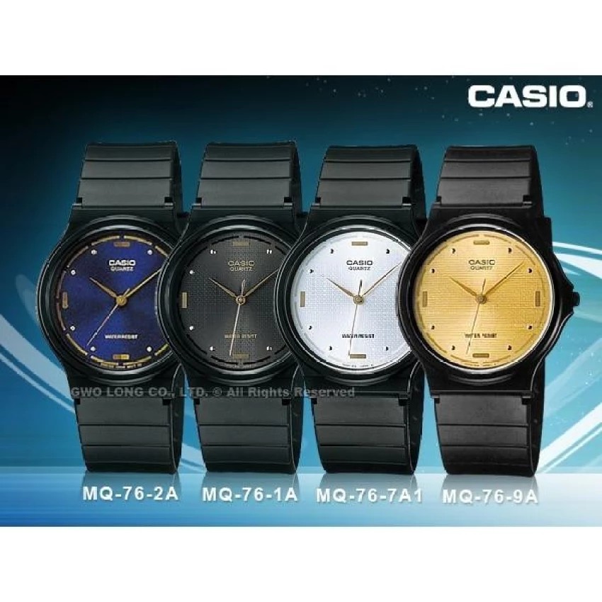 Đồng hồ nam dây nhựa Casio chính hãng Anh Khuê MQ-76-2ALDF