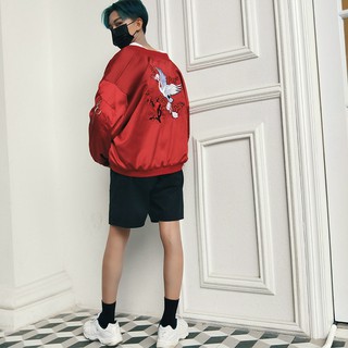 [NGODT1120 - giảm thêm 15k]  Áo khoác bomber cá tính size M