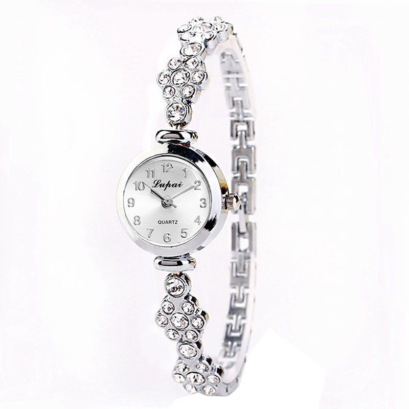 📣📣Geneva Women Fashion Quartz Bracelet Watch Crystal Watch Jamtangan