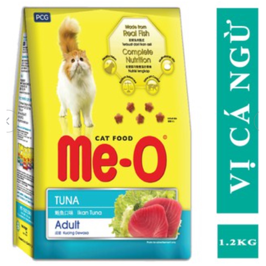 [Mã PET50K giảm Giảm 10% - Tối đa 50K đơn từ 250K] Hạt Me-O Cho Mèo Trưởng Thành 1.1kg 1.2kg