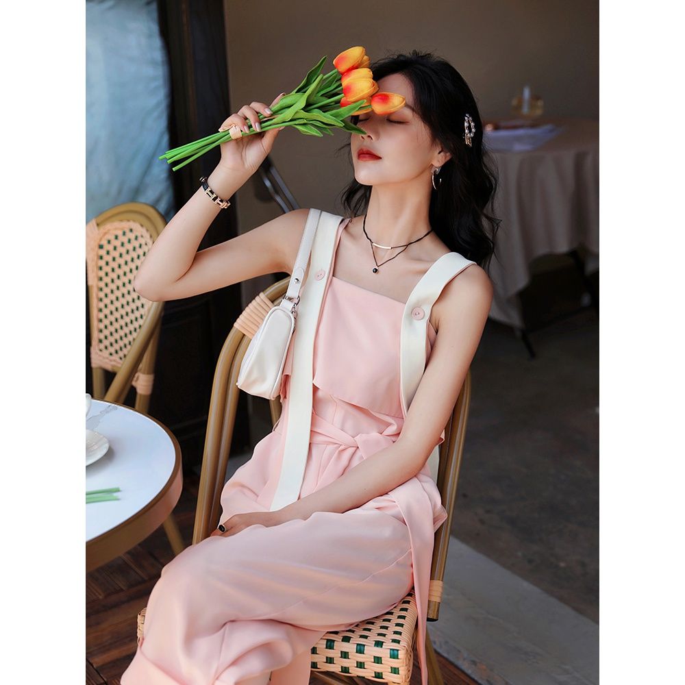 Bộ Áo Liền Quần Ống Rộng Thời Trang Dành Cho Nữ | BigBuy360 - bigbuy360.vn