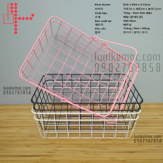Giỏ Siêu Thị X2 Đen