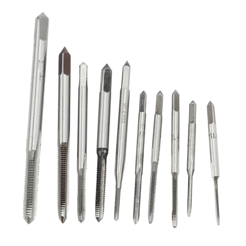 Set 10 Mũi Khoan Mini HSS M1 M1.2 M1.4 M1.6 M1.7 M1.8 M2 M2.5 M3 M3.5
