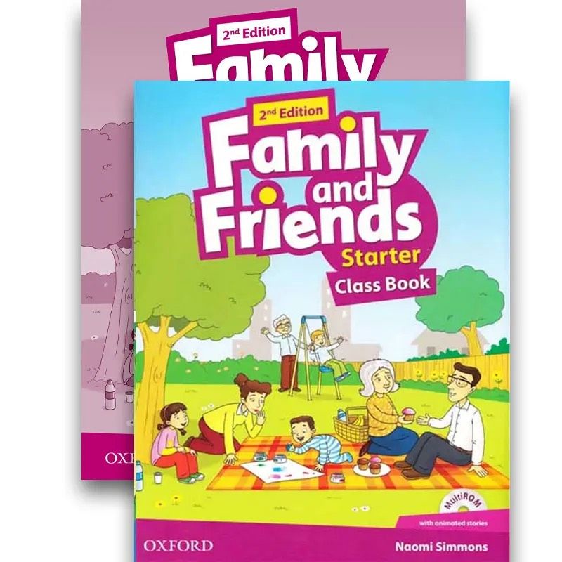 Family and Friends 2nd Starter, Bộ bao gồm Classbook và Workbook