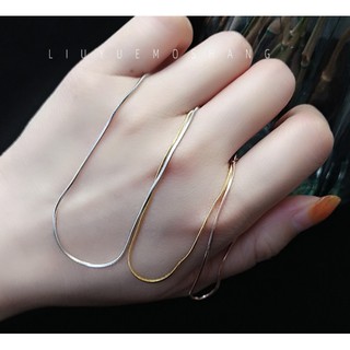 Lắc Chân Nữ Dây Mì Mảnh Chất Liệu Titan Không Đen Không Ngứa Bilyshop TT 1900