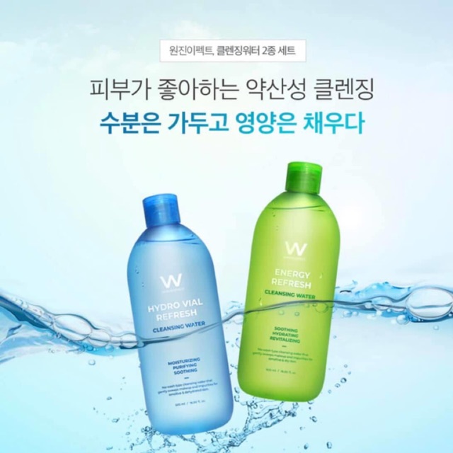 Nước tẩy trang WONJIN EFFECT CLEANSING WATER NEW 2020