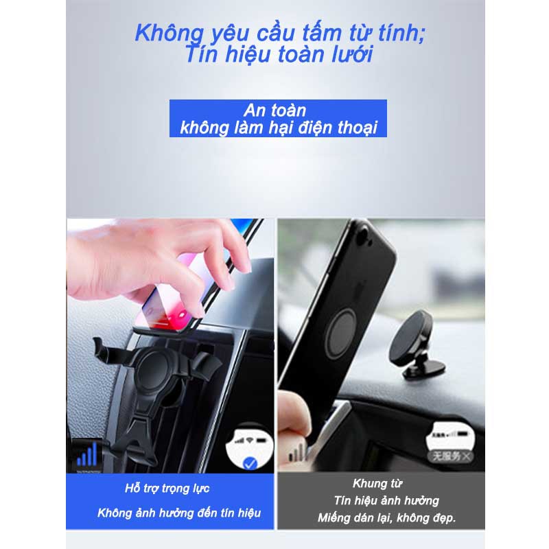 Giá Đỡ Điện Thoại Gắn Lỗ Thông Gió Xe Hơi | BigBuy360 - bigbuy360.vn