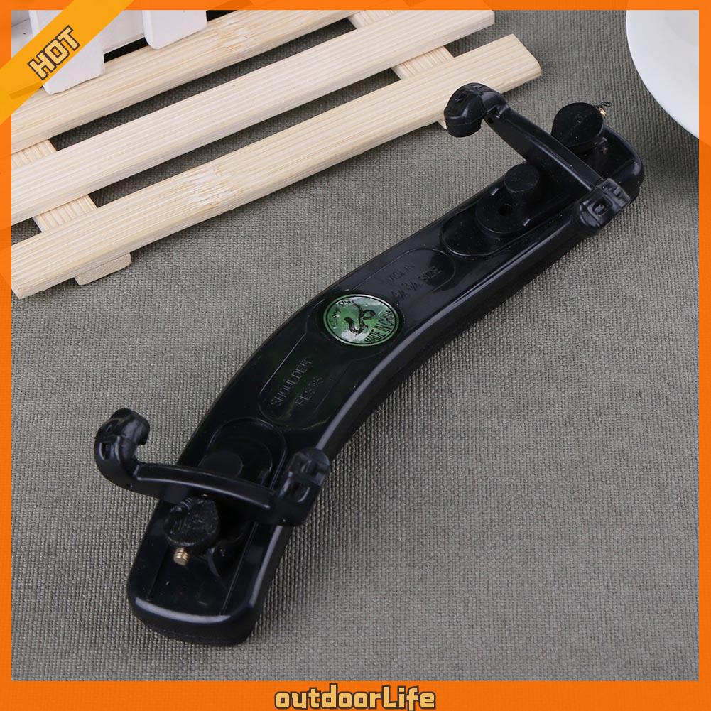 ❤Outdoorlife❤High Quality Adjustable Violin Shoulder Rest Plastic Padded for 3/4 4/4 Size Violin✿