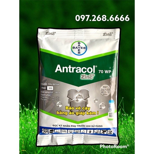 ANTRACOL 70WP – Thuốc Trừ Bệnh,Bảo Vệ Cây Trồng Gói 100gr