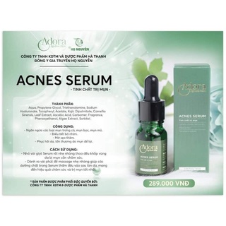 Acnes Serum ADORA- Tinh chất Mụn