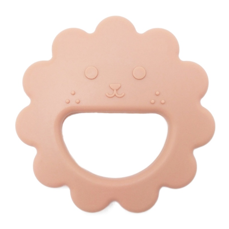 Đồ Chơi Ngậm Nướu Bằng Silicone Hình Bông Hoa Dành Cho Bé Sơ Sinh