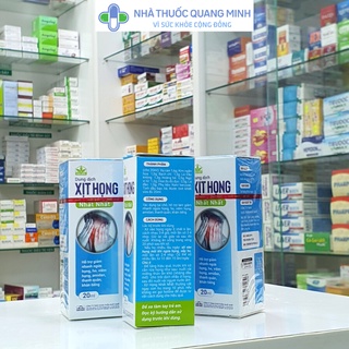 Dung dịch xịt họng Nhất Nhất 20ml