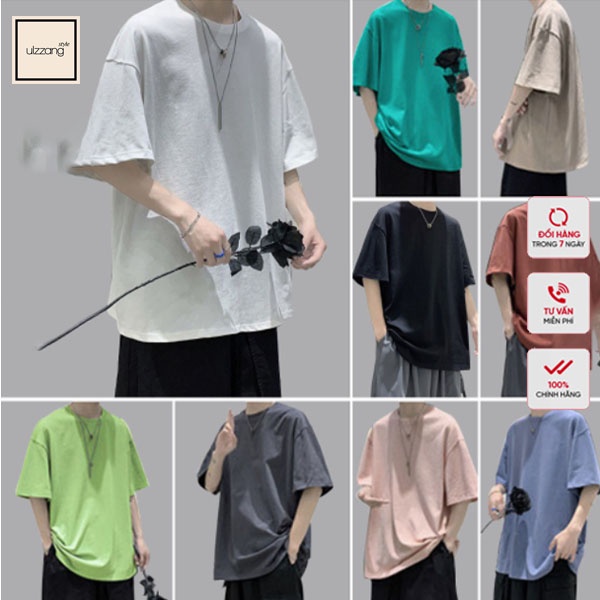 Áo Thun Nam Nữ Oversize Tay Lỡ