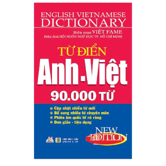Sách - Từ Điển Anh Việt 90000 Từ