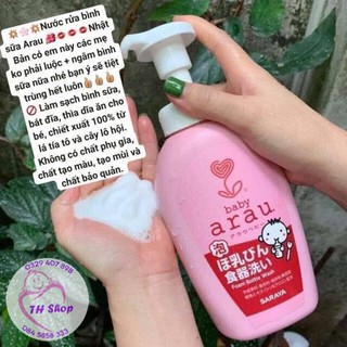 Nước Rửa Bình Arau Nhật Bản Mẫu Mới