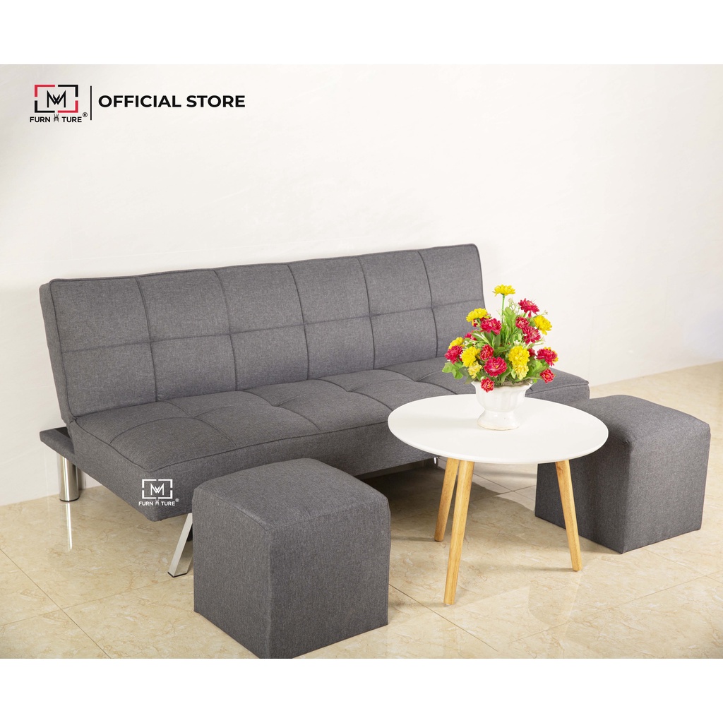 Sofa giường nằm đa năng cao cấp 3 chế độ gập ngồi thoải mái thương hiệu MW FURNITURE