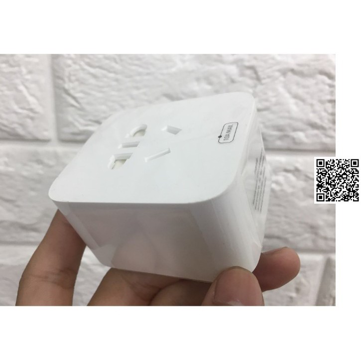 Ổ CẮM ĐIỆN XIAOMI  2 CỔNG USB điều khiển bằng Wifi