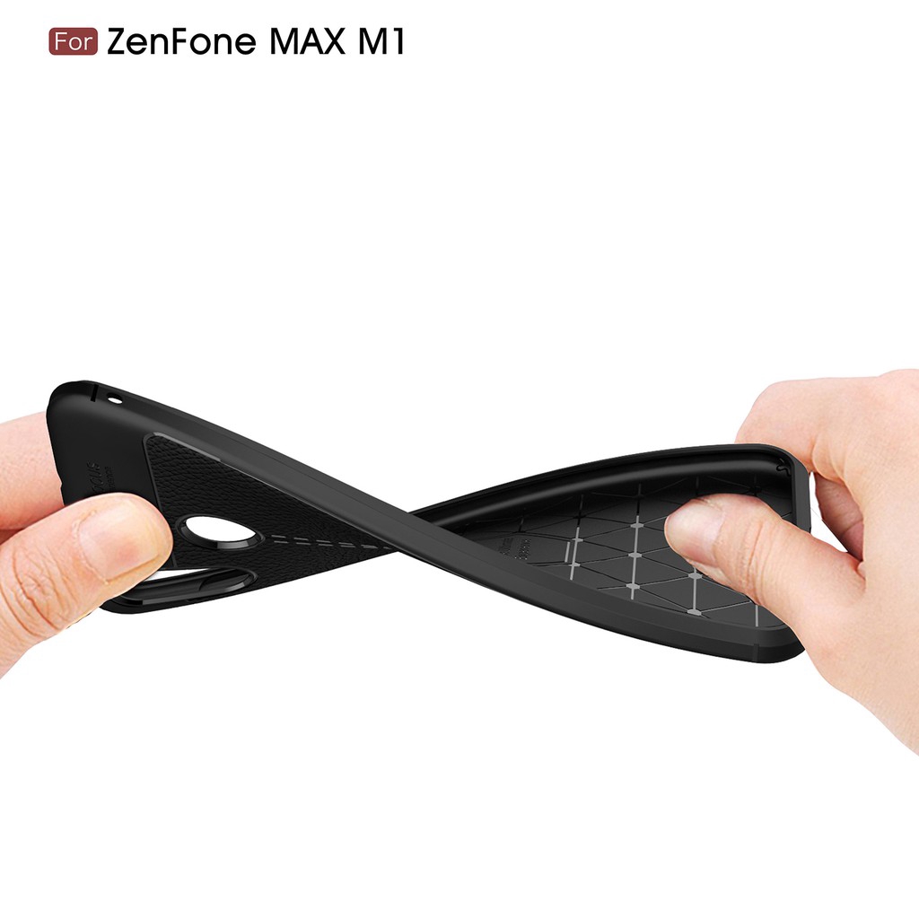 Ốp Lưng Da Tpu Thời Trang Cho Asus Zenfone Max (M1) Zb555Kl / Max Pro (M1) Zb601Kl