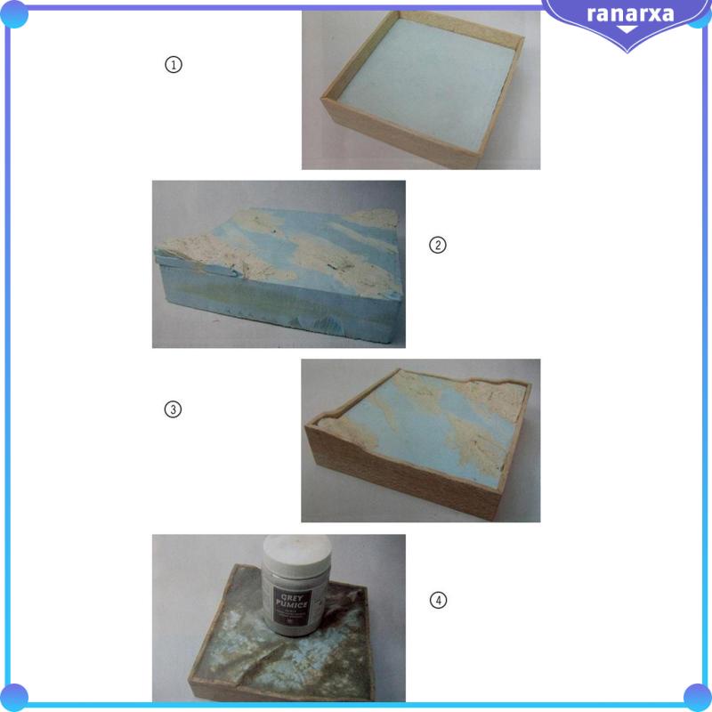 Set 5 tấm xốp màu xanh dương 30cm x 20cm x 2cm dùng làm mô hình DIY