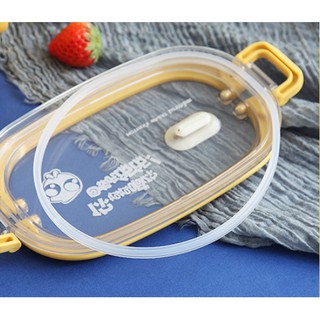 Hộp cơm văn phòng 2 tầng inox có quai xách tiện dụng, dùng được trong lò vi sóng