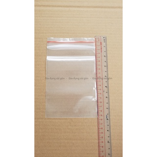 Túi zip chỉ đỏ loại dày 500gr [Nhiều size]