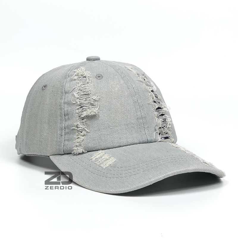 Mũ lưỡi trai, Nón Jean rách nam nữ cao cấp phong cách cá tính - M141