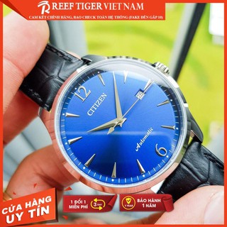 Đồng hồ nam citizen nj0110-18l automatic dây da