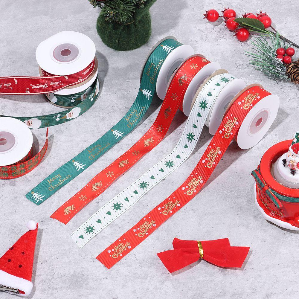 Cuộn Dây Ruy Băng 10 Yards Trang Trí Bó Hoa Giáng Sinh