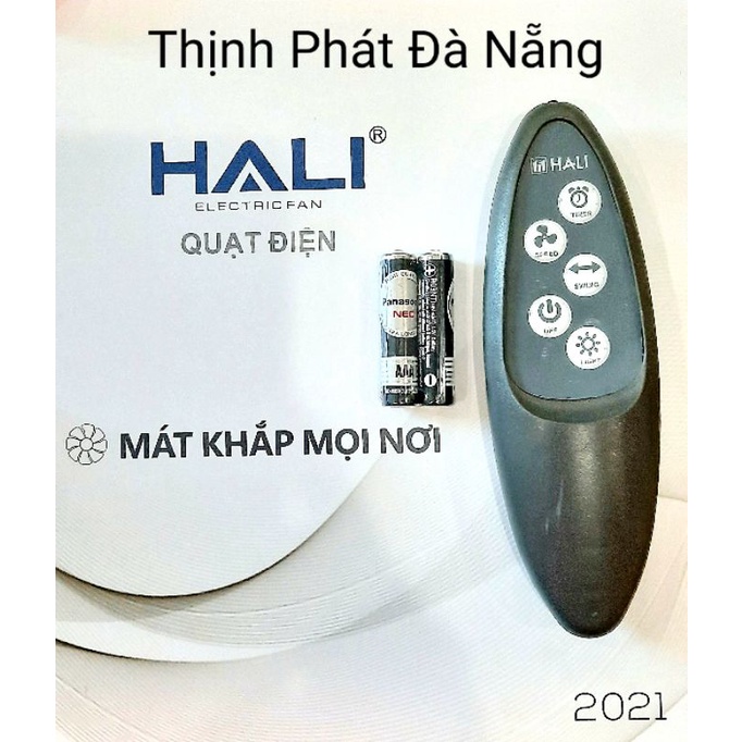 Remote quạt Hali, điều khiển quạt Hali, Remote Hali - dùng được cho tất cả dòng quạt điều khiển Hali