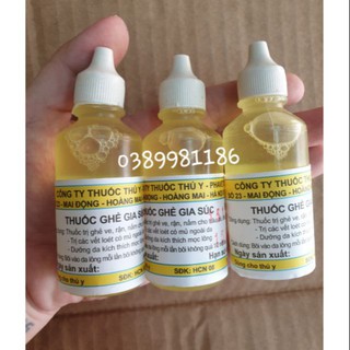 Dung dịch trị ghẻ cho thú cưng