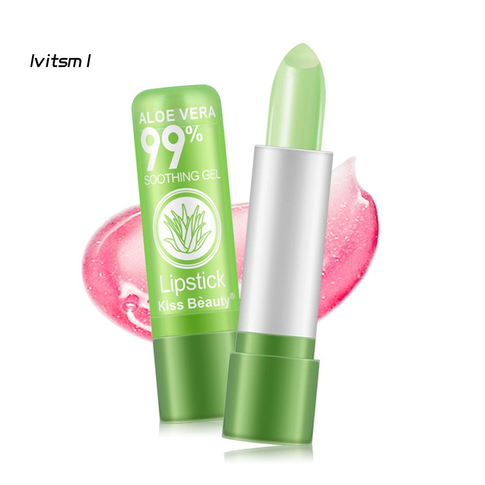 [Hàng mới về] Thỏi son kem Kissbeauty thành phần lô hội giúp dưỡng ẩm và có thể thay đổi màu theo nhiệt độ | BigBuy360 - bigbuy360.vn