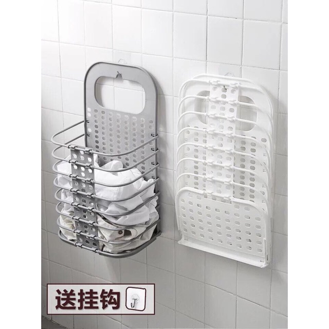 Giỏ treo quần áo, đa năng gấp gọn