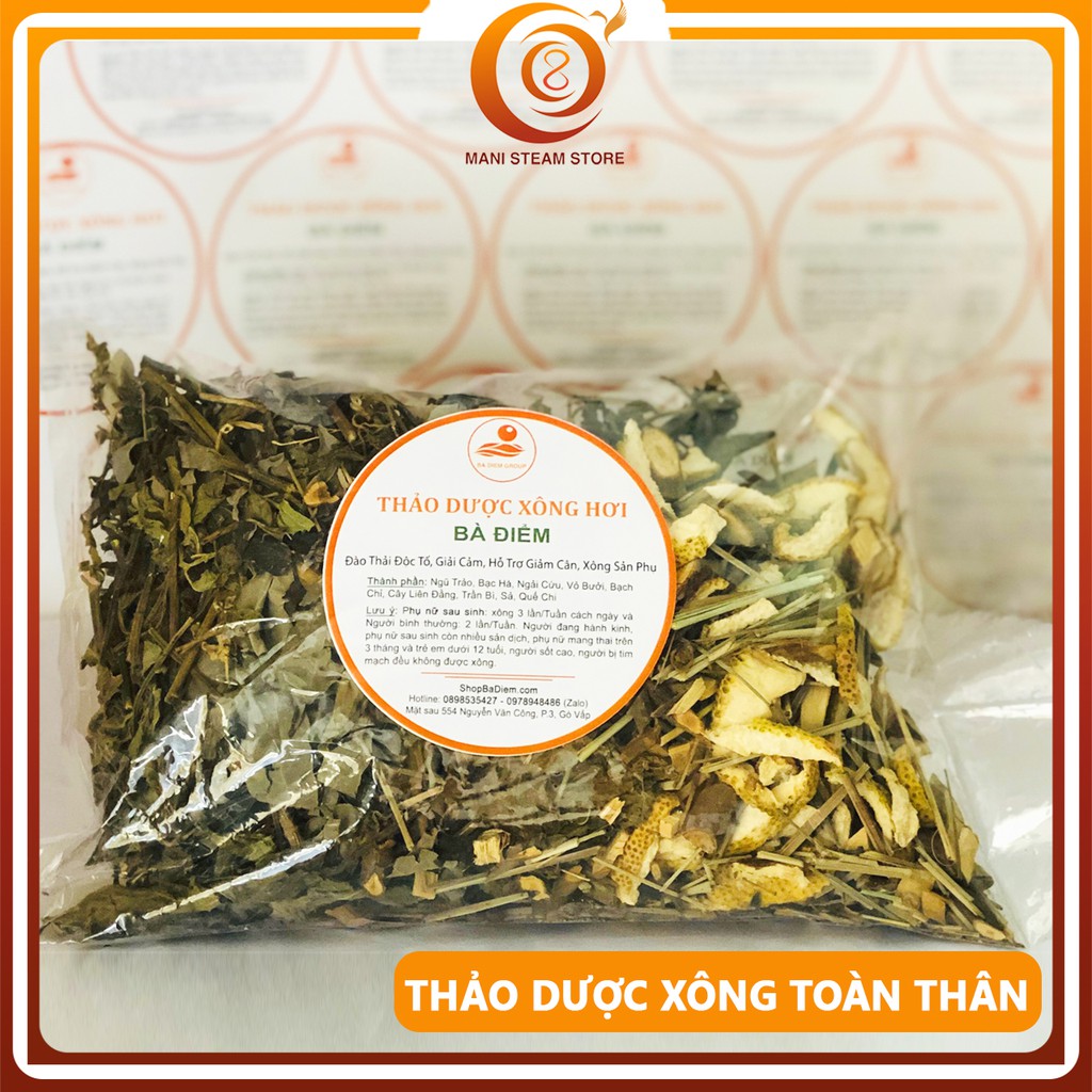 Thảo Mộc Xông Cảm Cúm | Lá Xông Giải Cảm - Thảo Dược Xông Hơi Toàn Thân