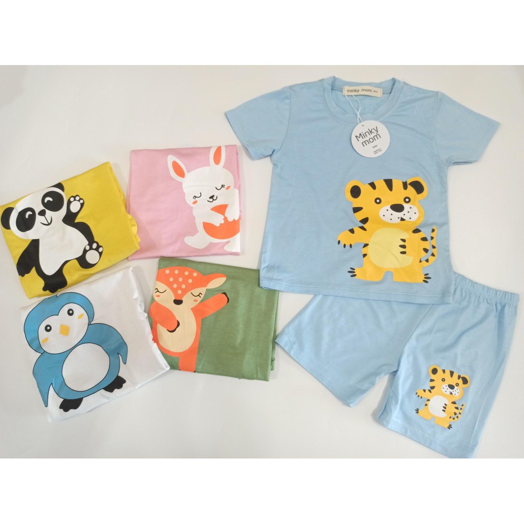 Bộ cộc tay in hình MINKY MOM hàng Việt Nam tự thiết kế - KGS | BigBuy360 - bigbuy360.vn