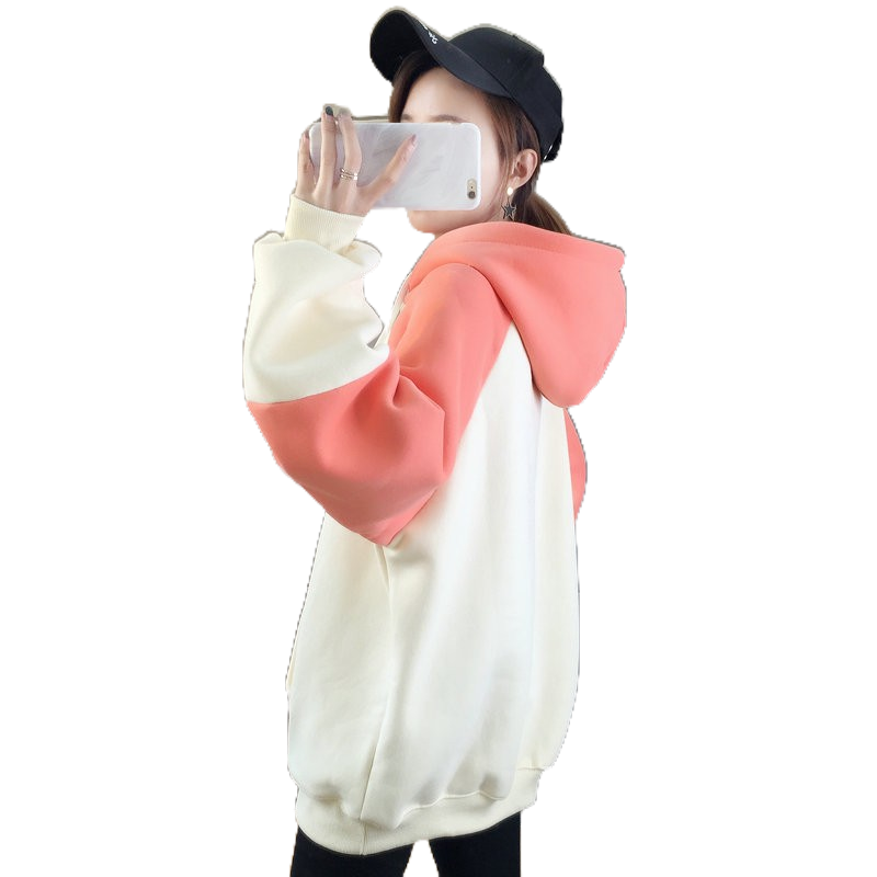 Áo hoodie nữ phong cách Hàn Quốc chất nỉ mềm mại