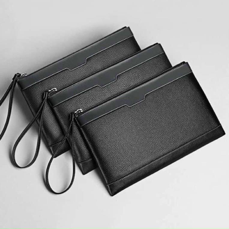 Ví Nam Cầm Tay Clutch Nam Da Đẹp Cao Cấp Giá Rẻ - A&ESHOP 876878
