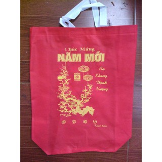 Túi vải Chúc mừng năm mới cao cấp